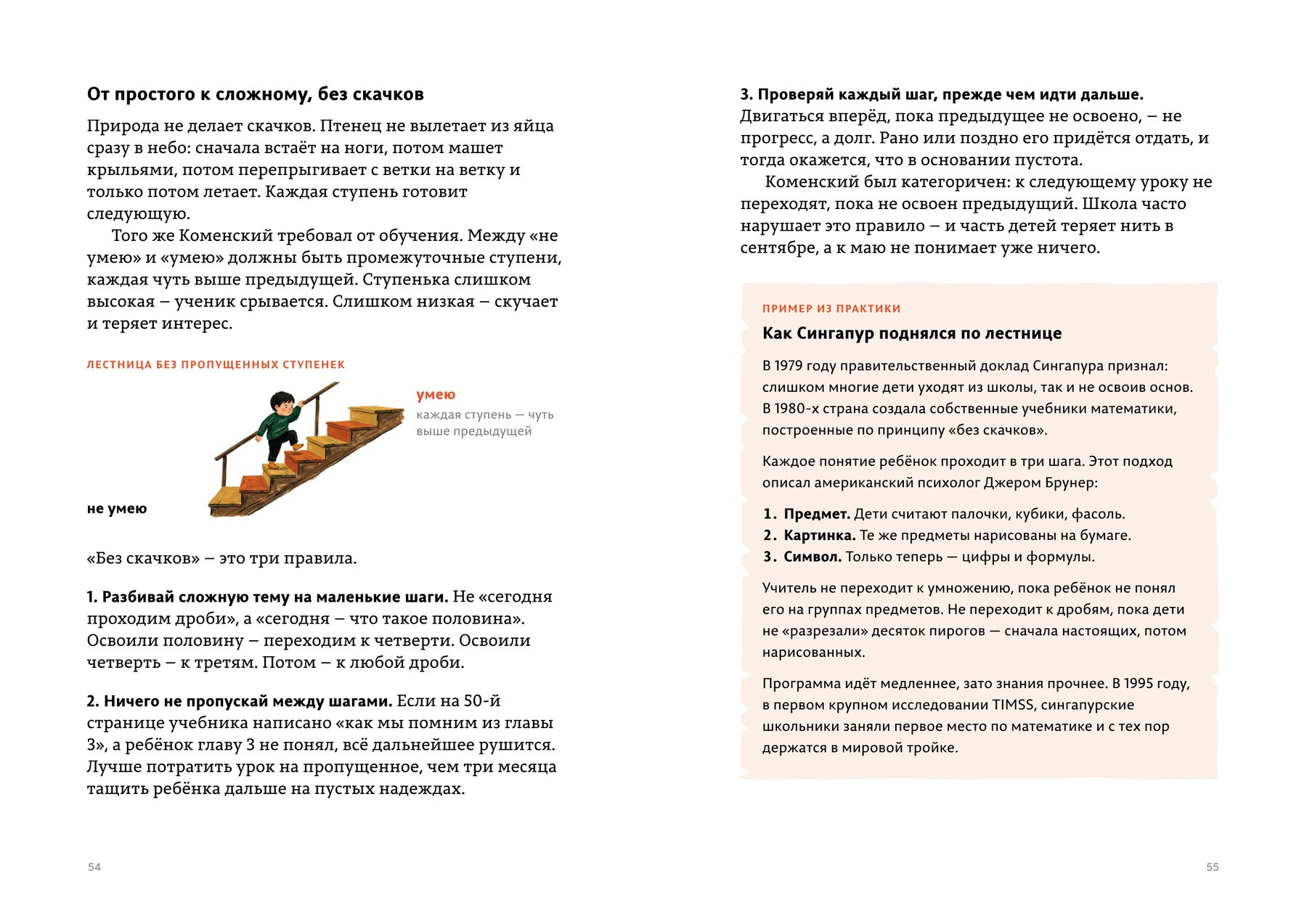 Разворот: от простого к сложному, без скачков